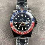 GS Factory Rolex Blaken GMT-Master II 40mm Black Venom Pepsi Ceramic Men Watch